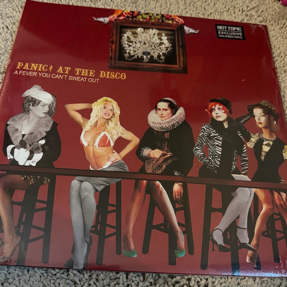 Panic! At The Disco - A Fever You Can’t Sweat Out Lim Ed 2017 RED Hot Topic NEW